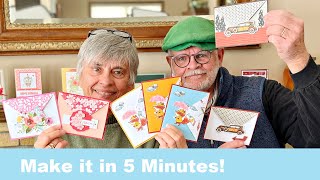 Create with UsEnvelope Flap CardA 5 Minute Fast Fun Fold You Will Love [upl. by Ecirtael]