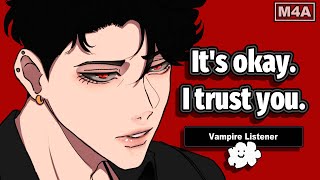 Boyfriend Lets you Bite his Neck to Satisfy your Needs x Vampire ListenerDeep Voice M4A ASMR RP [upl. by Alexine]