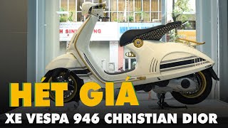 Dân buôn hét giá xe máy Vespa 946 Christian Dior gần 1 tỉ đồng tại Việt Nam [upl. by Kihtrak]