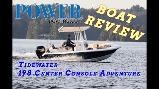 live Tidewater 198 Centre Console Adventure BOAT REVIEW [upl. by Gregson819]