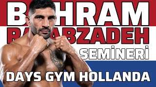 BAHRAM RAJABZADEH SEMİNERİ 🇹🇷🐺🇦🇿  DAYS GYM  Hollanda 🇳🇱 [upl. by Ttehr61]