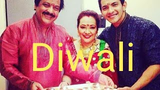 How Udit Narayan Aditya Narayan And Family Celebrates Diwali Udit Narayan Live [upl. by Tomchay203]