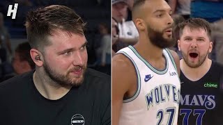 Luka Doncic joins Inside the NBA reacts to his GameWinner in Game 2 [upl. by Riella]