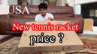 Unboxing video  new tennis racquet  tennis racket [upl. by Oneil]