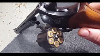 44 MAGNUM RG Model 57 6quot Barrel 7 yard ACCURACY [upl. by Irrot253]