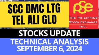 SCC  DMC  LTG  TEL  ALI  GLO  PSE TECHNICAL ANALYSIS [upl. by Notyalc]