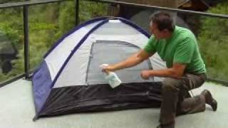 Waterproof your tent with Dry Guy Waterproofing Spray [upl. by Gusella]