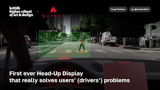 UX research and project defense of an Augmented Reality HeadUp Display [upl. by Maze]