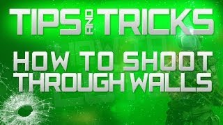 CoD Tips and Tricks How to shoot through walls effectively [upl. by Aihsot]