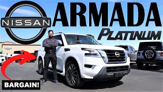 2023 Nissan Armada Platinum Is The Armada A Good Buy [upl. by Itsuj]