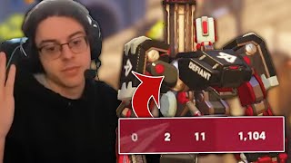 The WORST player in Overwatch 2 [upl. by Enaxor]