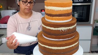 DECORANDO BOLO JÁ ESTRUTURADO DE UMA MANEIRA RÁPIDA E FÁCIL PARISCAKEDESIGNER [upl. by Ahsyia]