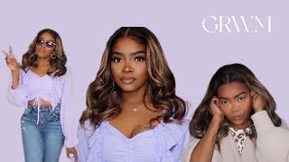 QUICK GRWM｜ GLUELESS MUSHROOM BLONDE BALAYAGE WIG｜RPGSHOW [upl. by Schreck]