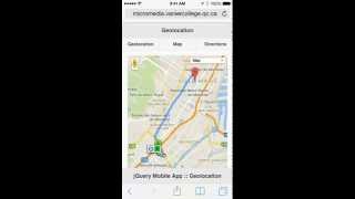 geolocation on iPhone 5 [upl. by Underwood]