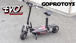 Evo 800w turbo electric scooter [upl. by Zellner]