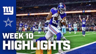 New York Giants vs Dallas Cowboys Highlights  2023 Regular Season Week 10 [upl. by Aneroc]