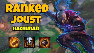 HACHIMAN  MANDANDO AFK AL ENEMIGO  TottiGR  SMITE RANKED JOUST SEASON 10 [upl. by Notserp]