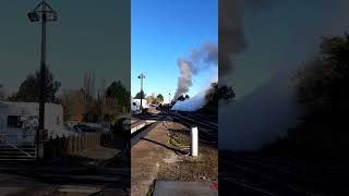 35006 P and O departing Toddington 0911 Toddington to Cheltenham Racecourse [upl. by Erkan]