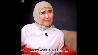 NICKY ASTRIA amp ATIEK CB fypyoutube fypシ゚viral [upl. by Aimil]