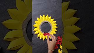 Easy paper wall hanging ideas diy youtubeshorts wallhanging papercrafts shorts cutout [upl. by Acinnor]