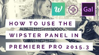 How to Use the Wipster Review Panel in Adobe Premiere Pro CC [upl. by Oiceladni924]