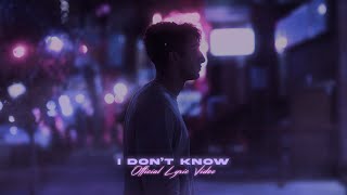 Kam Prada  I Dont Know Official Lyric Video [upl. by Lexine]