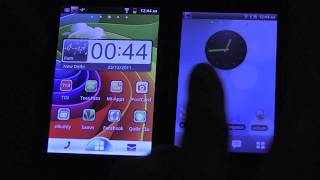 Micromax A75 Superfone vs Spice Mi 350n [upl. by Mahon480]