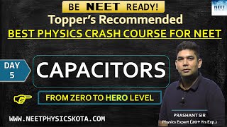 CAPACITOR L5  NEET Physics Crash Course  NCERT Physics Class 12 [upl. by Ahsiral]