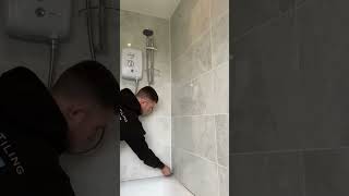 How is bathroom grouting done [upl. by Aramot505]