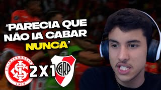 REACT DO RENATINHO INTERNACIONAL 2 x 1 RIVER PLATE [upl. by Pfosi]