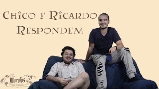 Chico e Ricardo respondem perguntas dos fãs Web Série quotMarotos Uma História [upl. by Adnirod]