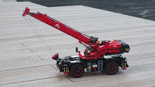 LEGO 42082 Rough Terrain Crane Full RC MOD Power functions v1 [upl. by Streetman]