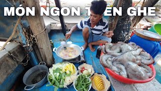 Bạch Tuộc Khủng Nhúng Giấm Siêu Cay trên Sông Quê  Ngư Dân Miền Tây 126 [upl. by Holey544]