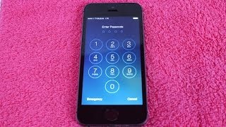 How To Remove Forgotten PASSCODE iPhone 5S amp 5C  iPad Mini iOS  Bypass Password  Unlock Tutorial [upl. by Badr656]