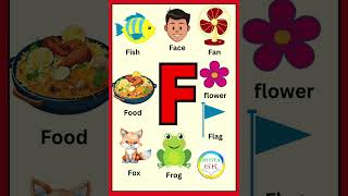 Nursery rhymes । abcd । F for fish alphabet abcdrhymes cartoons [upl. by Suiram969]