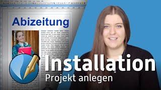 SCRIBUS  Installation und Einstieg – Abizeitung gestalten 15 [upl. by Anna-Diane]