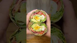 BLT amp Egg Avocado Lettuce Wrap [upl. by Wawro]