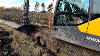 Digging A Ditch In A Large Pond [upl. by Ephrayim161]