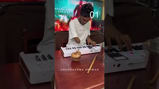 💥🤯Adangaatha Asuran Song Making in Coconut🥥 Raayan [upl. by Elleivad736]