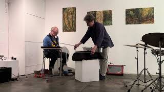 Tansy Spinks amp Douglas Benford at Hundred Years Gallery October 2024 Filmed by Karina Townsend [upl. by Leisam]