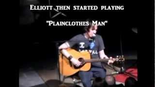 Elliott Smith reaction to crowd member yelling quotget a backbonequot [upl. by Ameen]