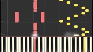 Stranger things main theme Piano sheet amp Synthesia [upl. by Rubin36]