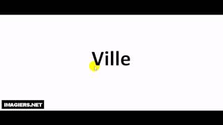 How to pronounce in French  Ville [upl. by Adelina]