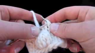 KnitFreedom  Embellishments  Bobbles  How To Knit Big and Small Bobbles [upl. by Drarej]