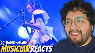 Corallium MUSICIAN REACTS BandMaid Live at Shibuya Eggman [upl. by Assil]