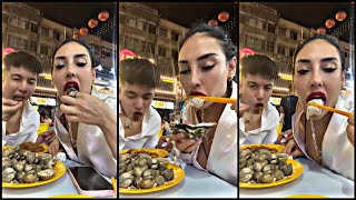 Zarina Anjoulie  Late Night Jalan Alor Seafood [upl. by Goodkin]