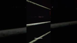 dharmavaram express crossing bridge at night time indianrailways [upl. by Tarryn]