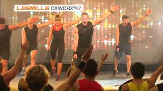 Les Mills CXWORX® 7 footage from Ultimate Super Workshop Sydney 2012 [upl. by Aninad]