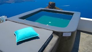 Honeymoon Suite  Sophia Suites  SantoriniDavecom [upl. by Karmen531]