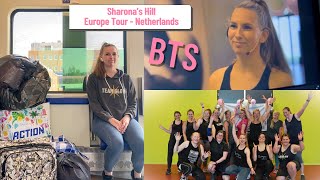 BEHIND THE SCENES  VLOG  Sharonas Hill Europe Tour  Netherlands [upl. by Bodi914]